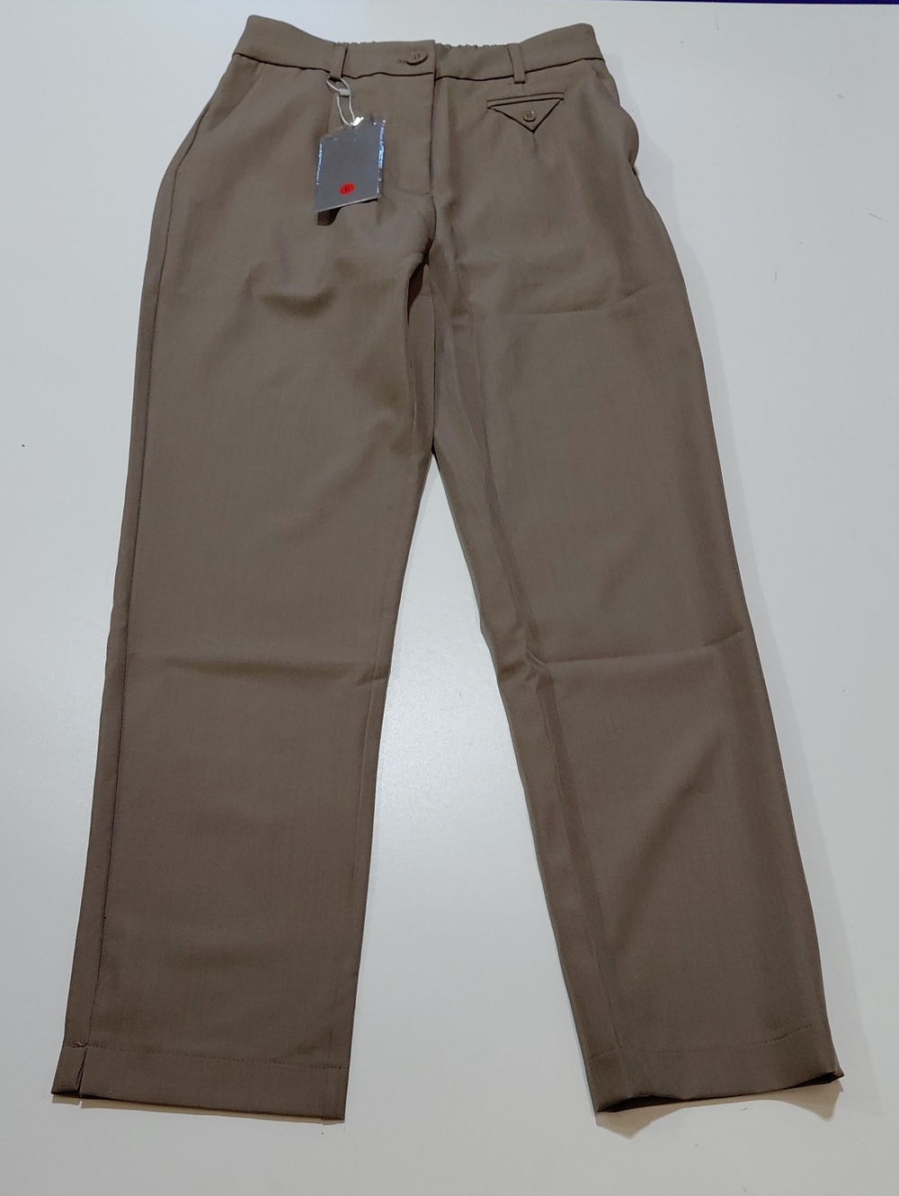 FUNYYZO Women's Tan  Straight-Leg Dress Pants Size 6